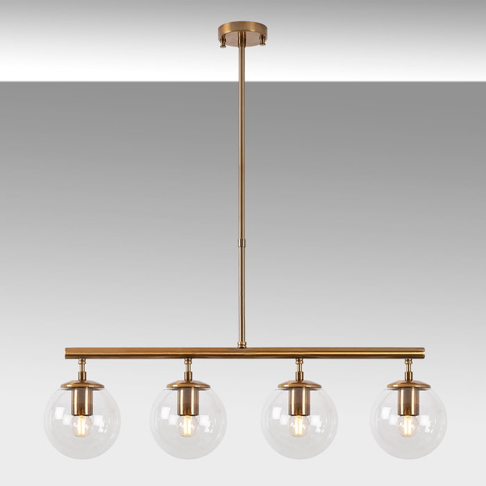 Opviq Lámpara de araña Fazli - 10440 Vintage Cobre